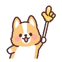 Sticker corgi-1