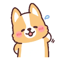 Sticker corgi-1