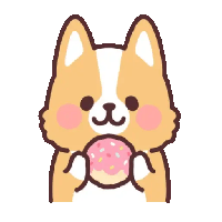 Sticker corgi-1