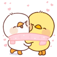 Sticker sweet-little-duck