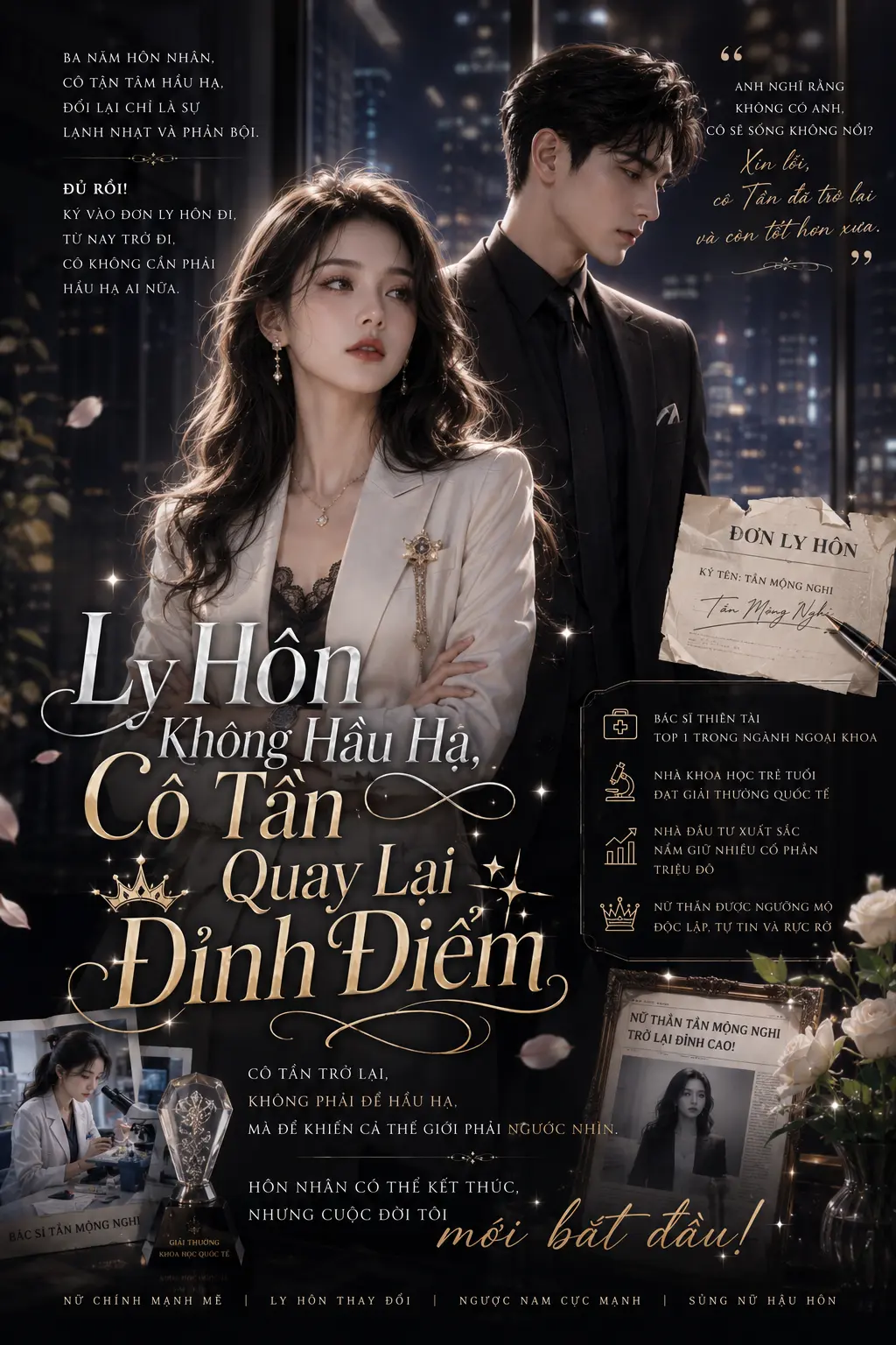Truyện Ly Hôn Không Hầu Hạ, Cô Tần Trở Lại Đỉnh Điểm Full